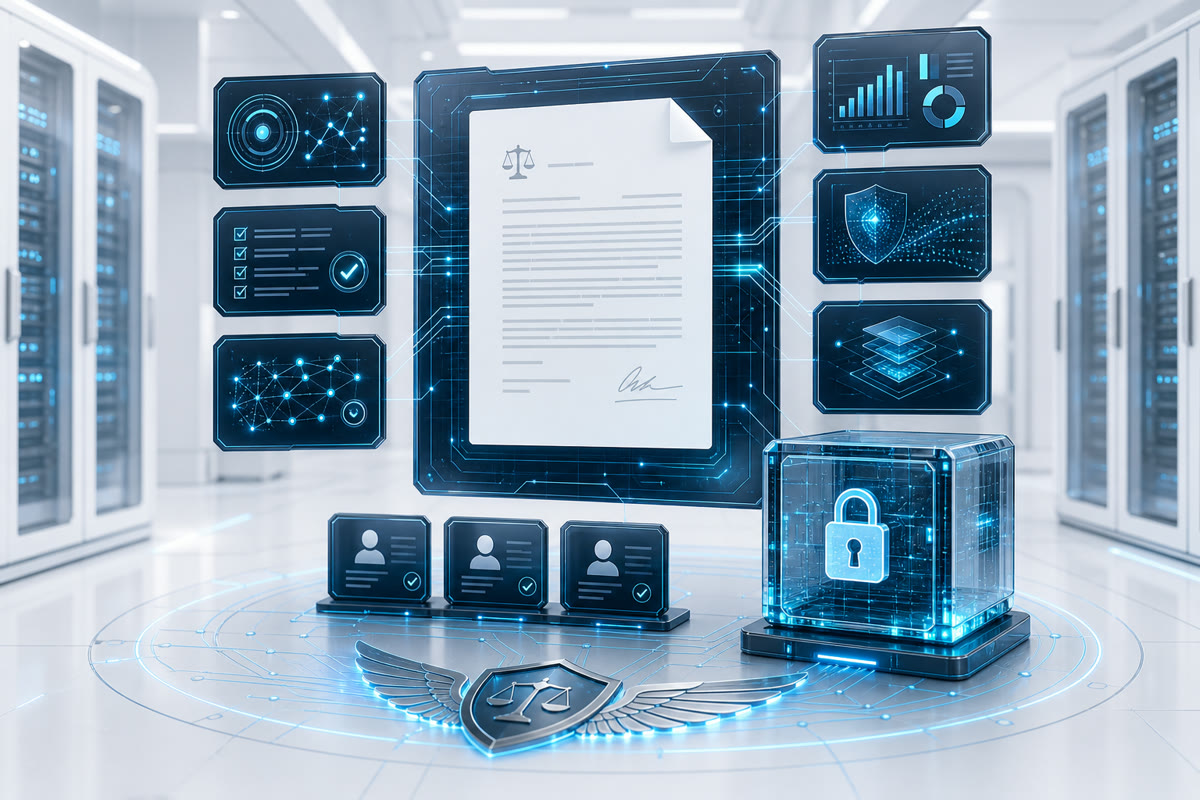 Суверенная юридическая AI-платформа в защищённом контуре